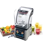 Commercial Blender New Electric Home Appliance for Kitchen or Hotel Plastic Container for Household Use